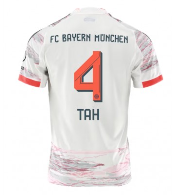 Bayern Munich Jonathan Tah #4 Udebanetrøje 2025-26 Kortærmet